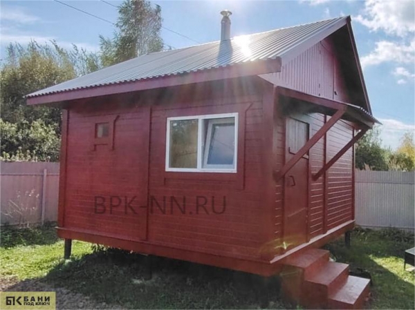 Каркасная баня 4,5х5 К042