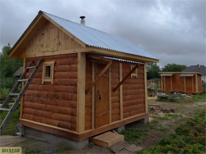 Каркасная баня 2,5х4 К013