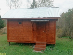 Каркасная баня 2,5х4,5 К016