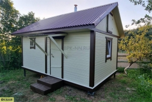 Баня каркасная 3х4 К002