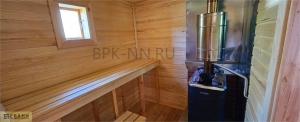 Баня каркасная 4х5 К008